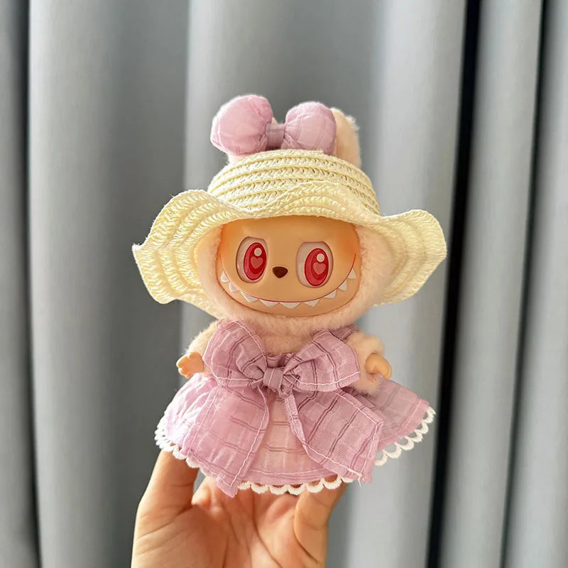 Labubu Idol Strawberry Outfit