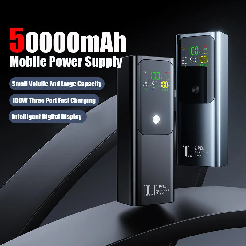 50000mAh PD100W Power Bank