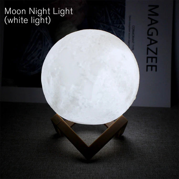 Pzsunly LED Moon Light Galaxy Night Lamp