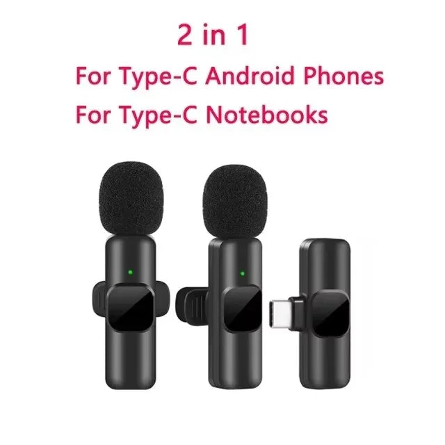 Professional Wireless Lavalier Microphone