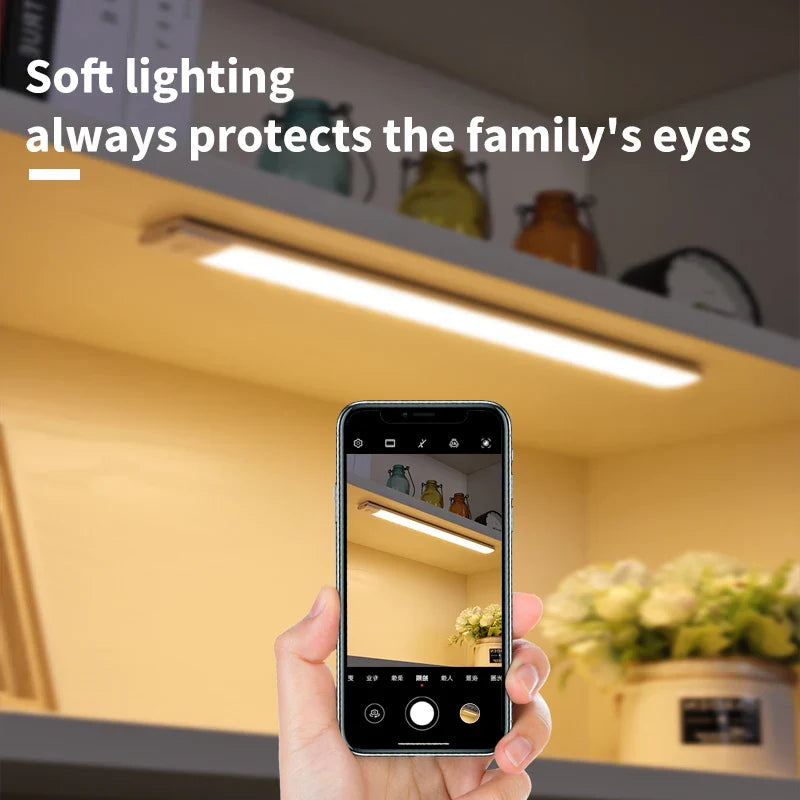 Pzsunly USB Motion Sensor Cabinet Light