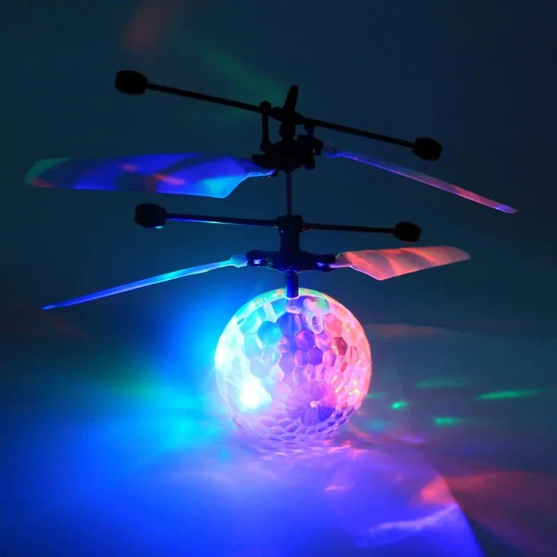 LED Flying Crystal Ball Toy