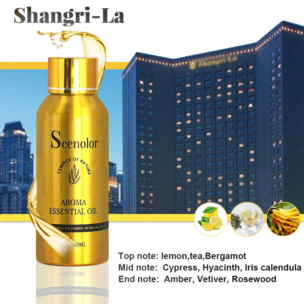 Unisex 100ml Hotel Essential Oil for Diffuser