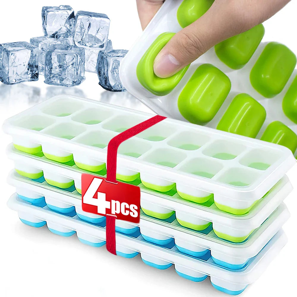 14-Cube Silicone Ice Tray