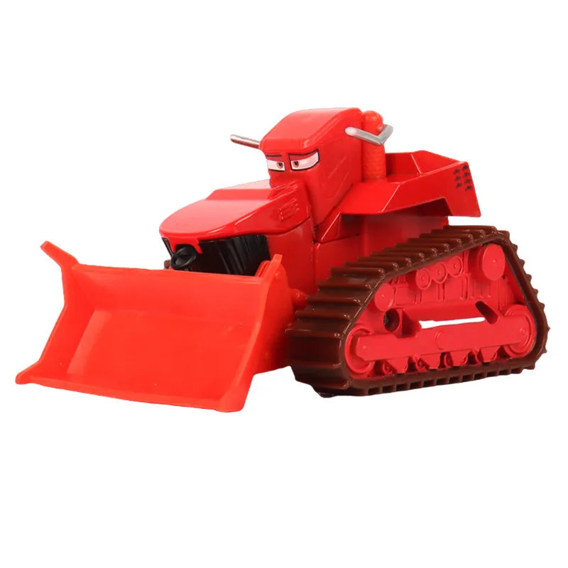 Cars Disney Pixar Cars Lightning McQueen rhapsody matador bulldozer truck Mater harvester 1:55 Diecast Metal Car Model Toy