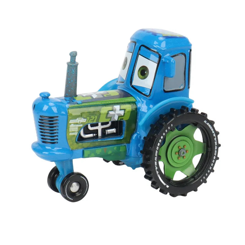 Cars Disney Pixar Cars Lightning McQueen rhapsody matador bulldozer truck Mater harvester 1:55 Diecast Metal Car Model Toy