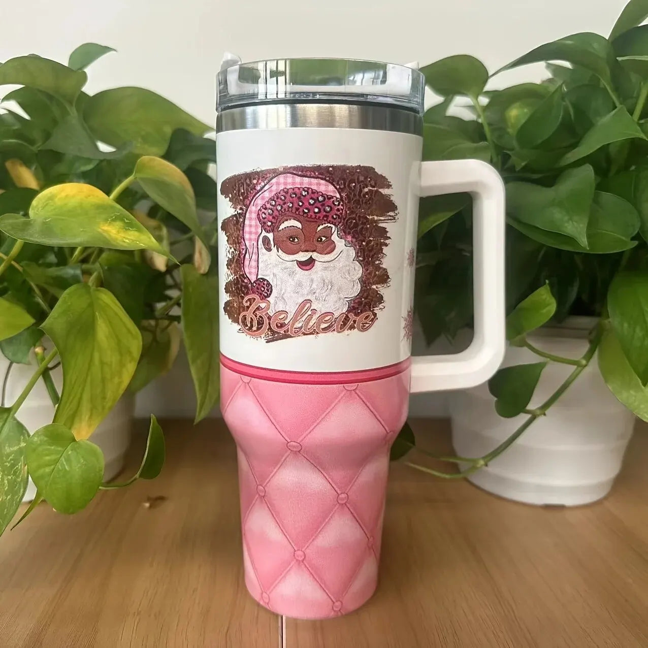 Leopard Print 40oz Coffee Cup