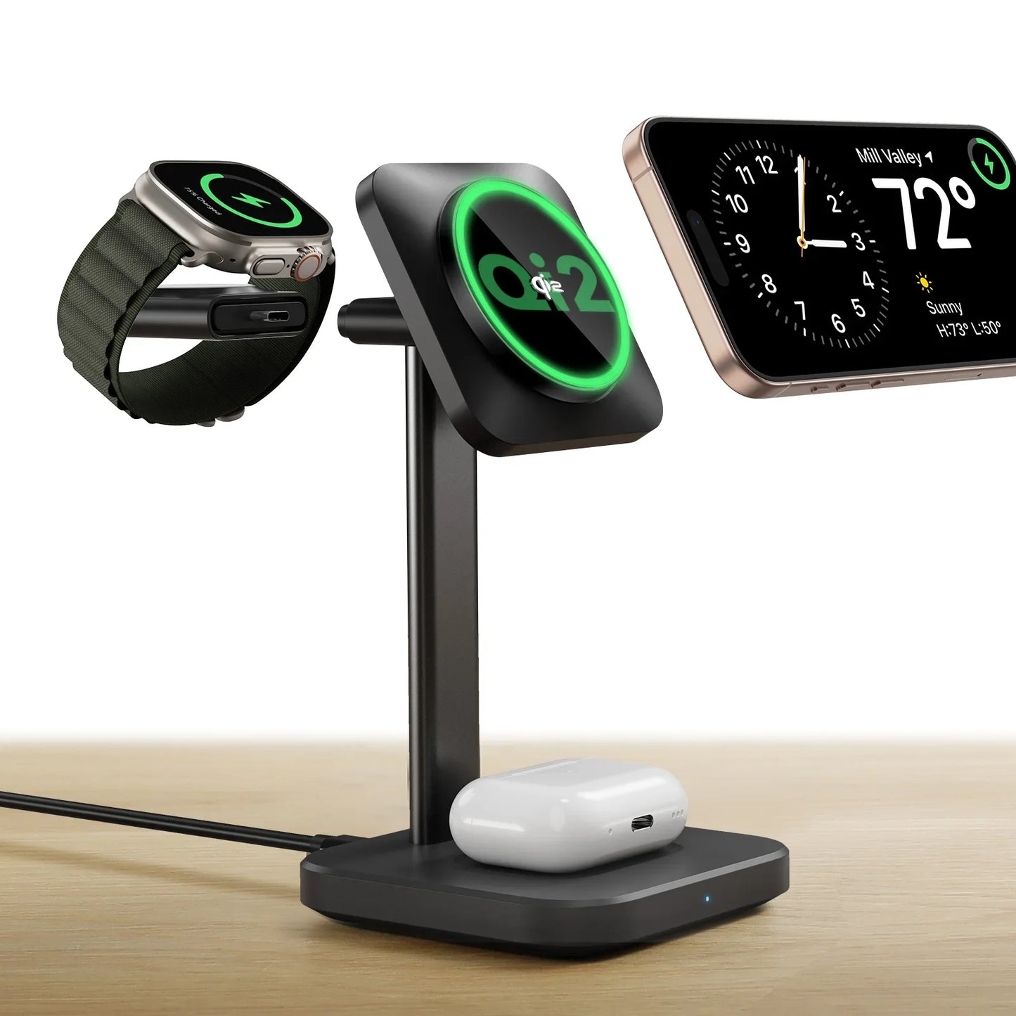 ESR 3-in-1 Qi2 Wireless Charger
