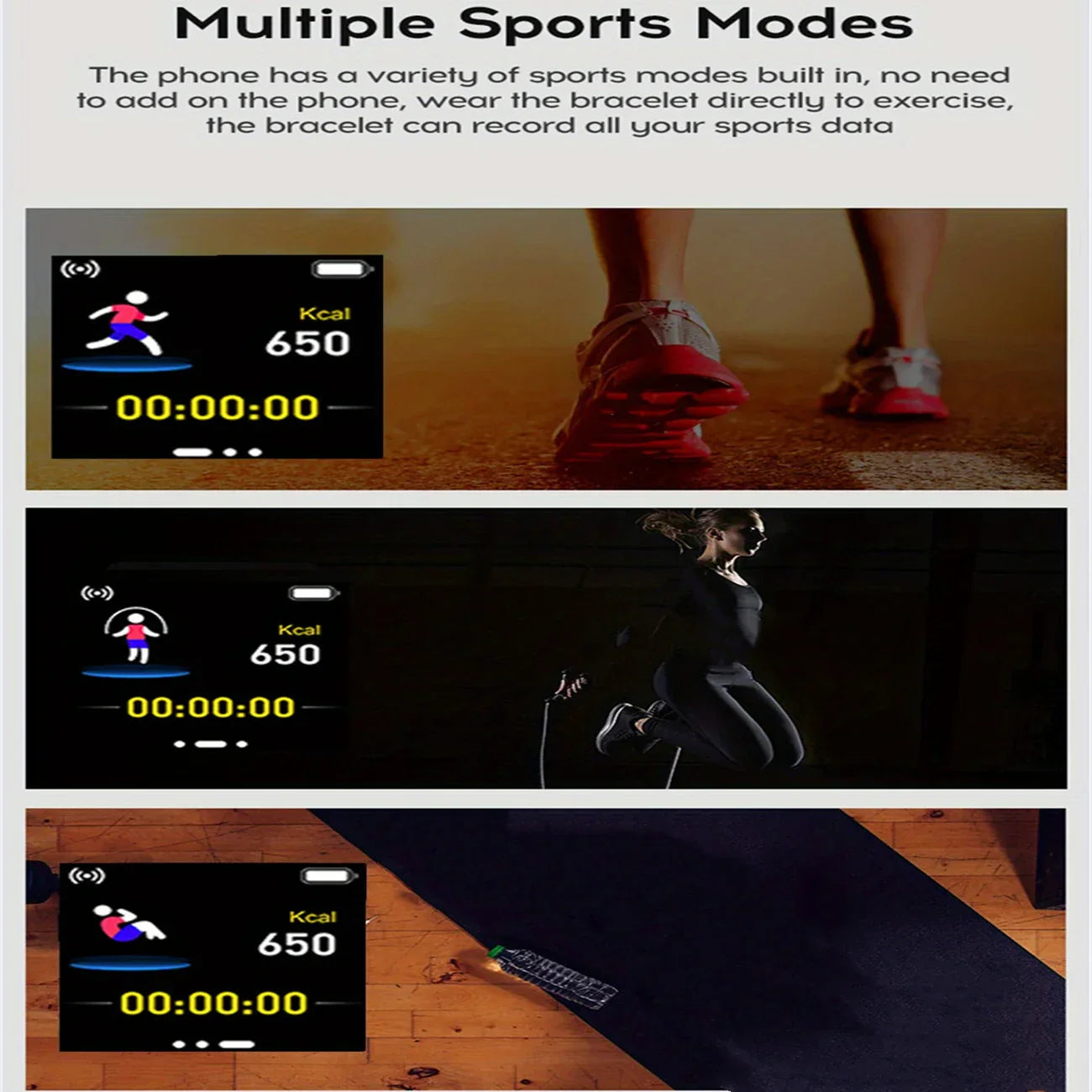 Smartwatch Bluetooth Fitness Tracker