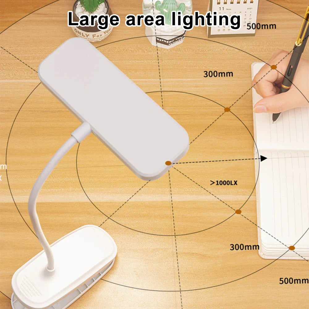 360° Flexible Clip Desk Lamp