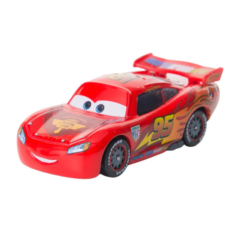 Cars Disney Pixar Cars Lightning McQueen rhapsody matador bulldozer truck Mater harvester 1:55 Diecast Metal Car Model Toy