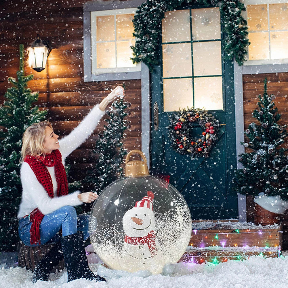 24-Inch Inflatable Christmas Ball