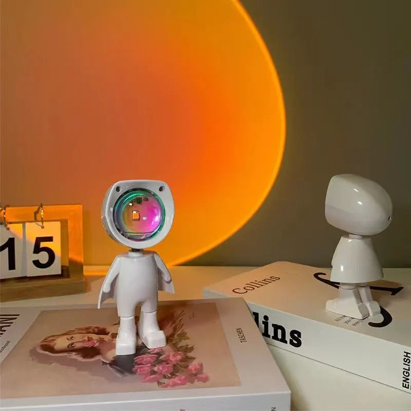 Astronaut Sunset Projection Light