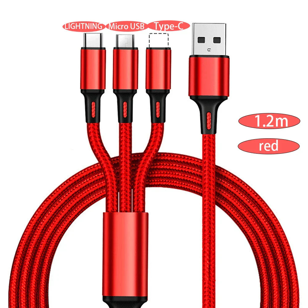 3-in-1 Fast Charging Cable