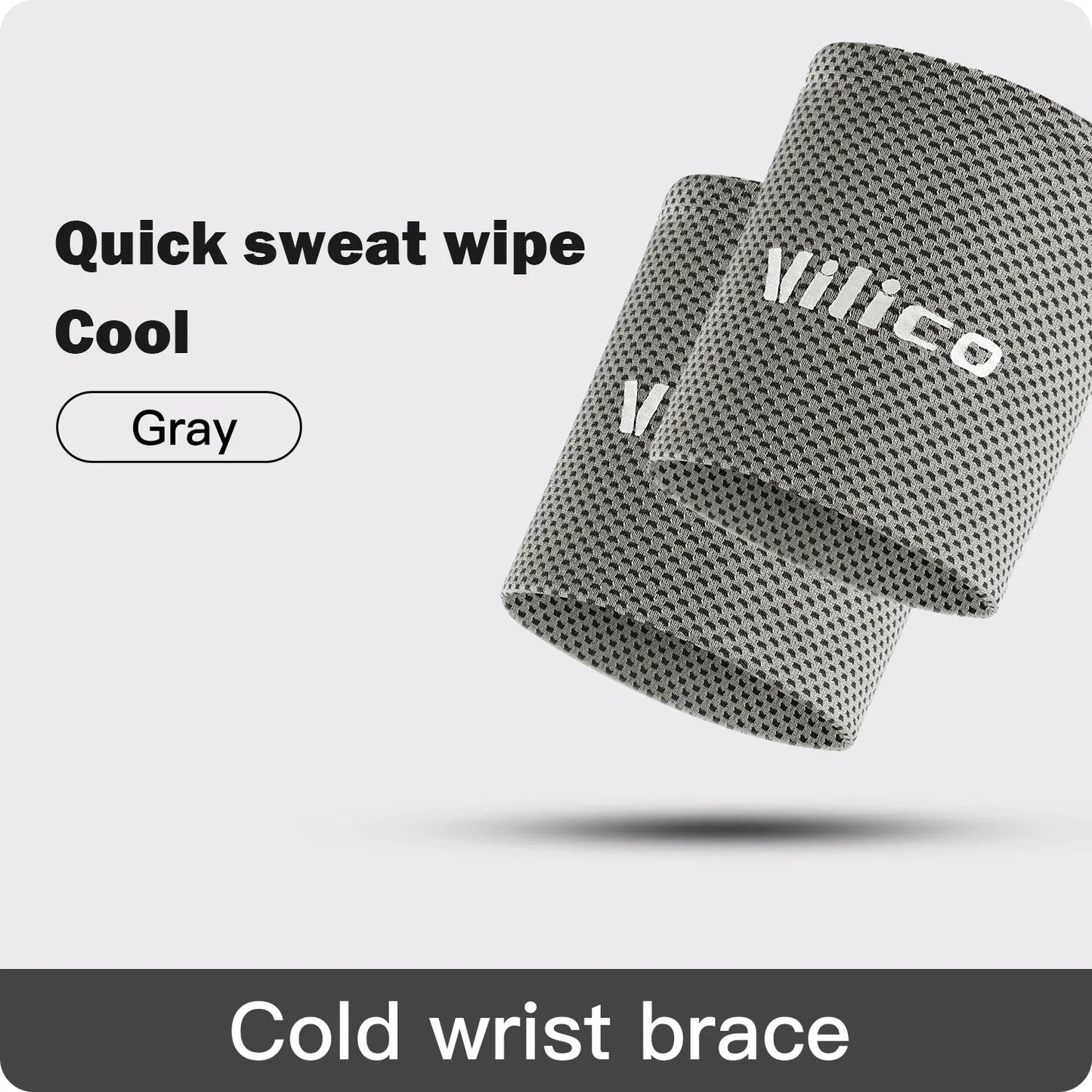 Ice Cooling Wrist Sweatband