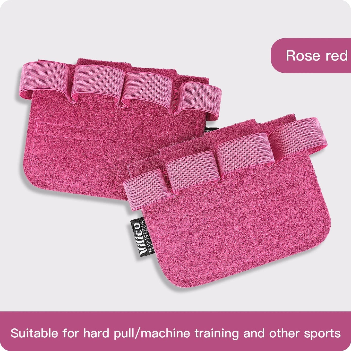 Leather Weightlifting Gloves
