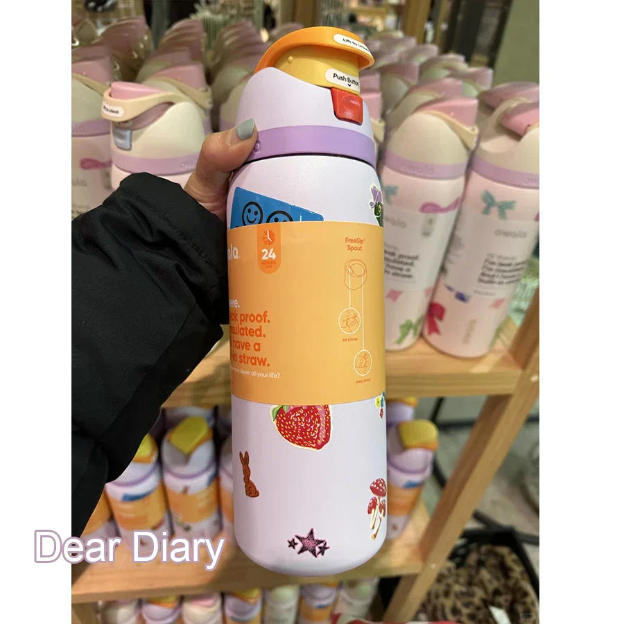 Owala FreeSip Black Panther Bottle