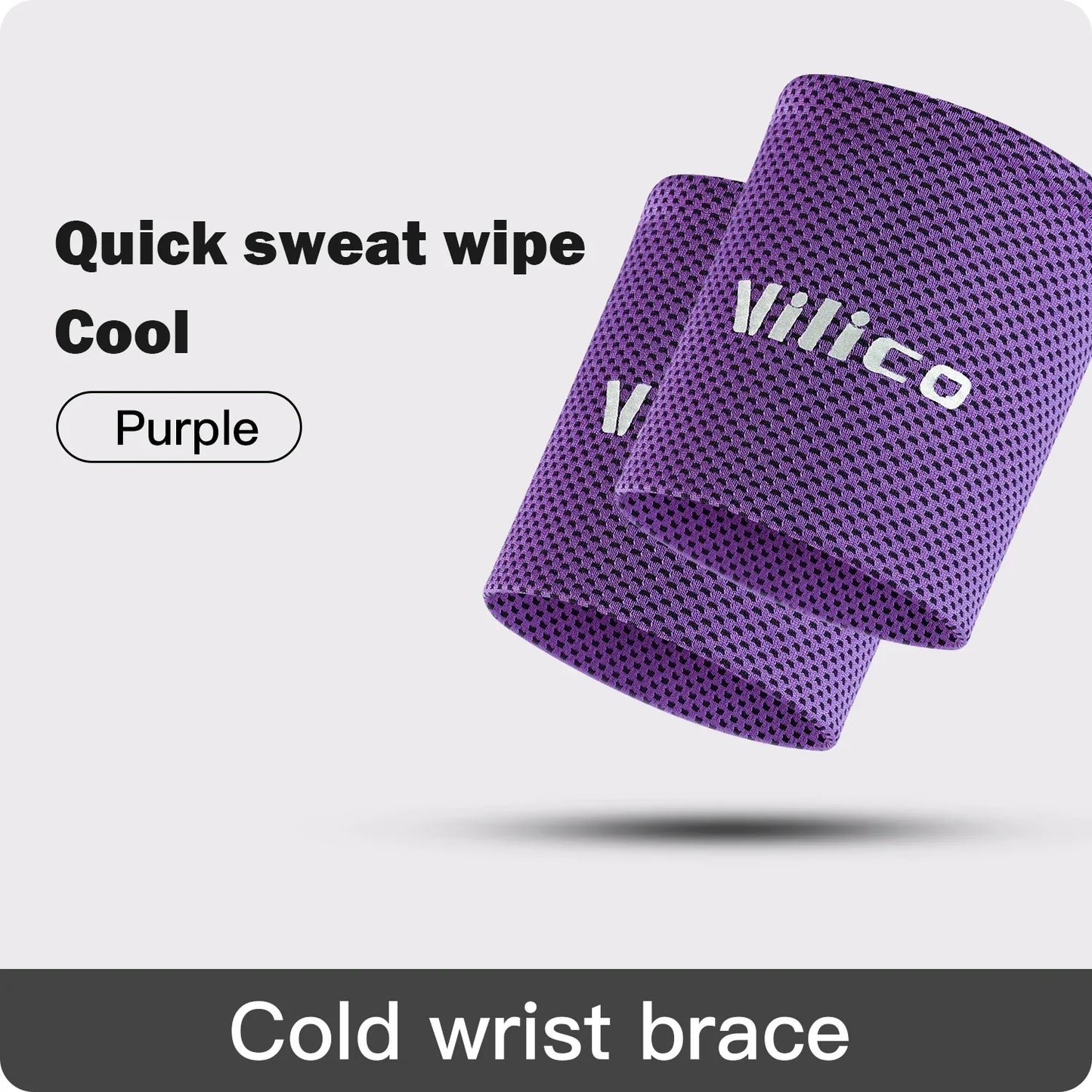 Ice Cooling Wrist Sweatband