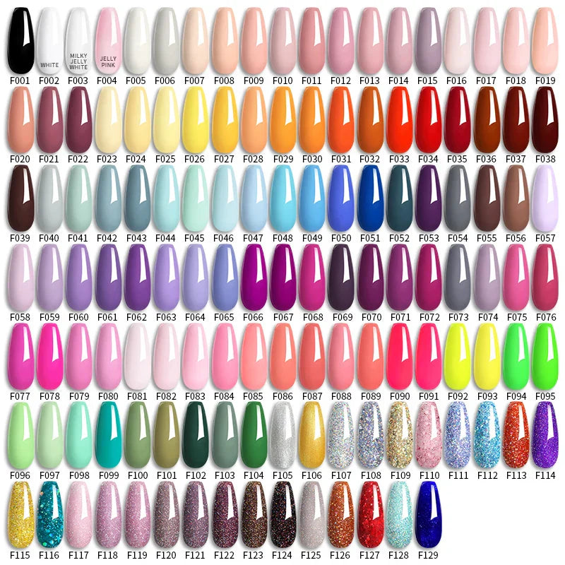 LILYCUTE Gel Nail Polish Set