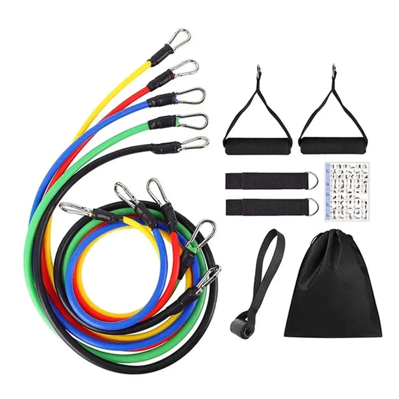 11PCS Resistance Bands Set