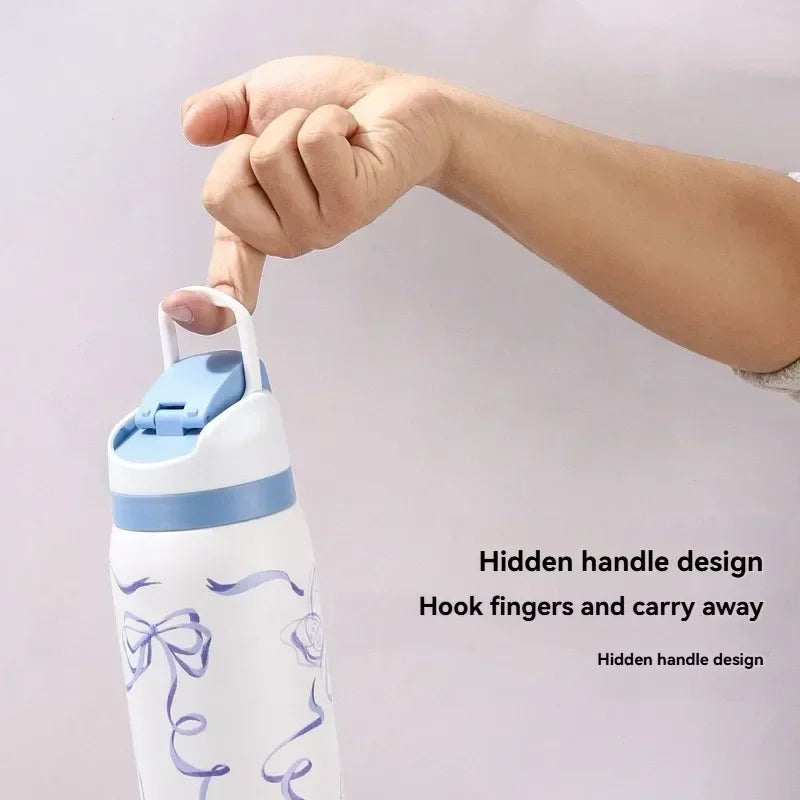 Owala Cartoon Stainless Steel Insulated Bottle