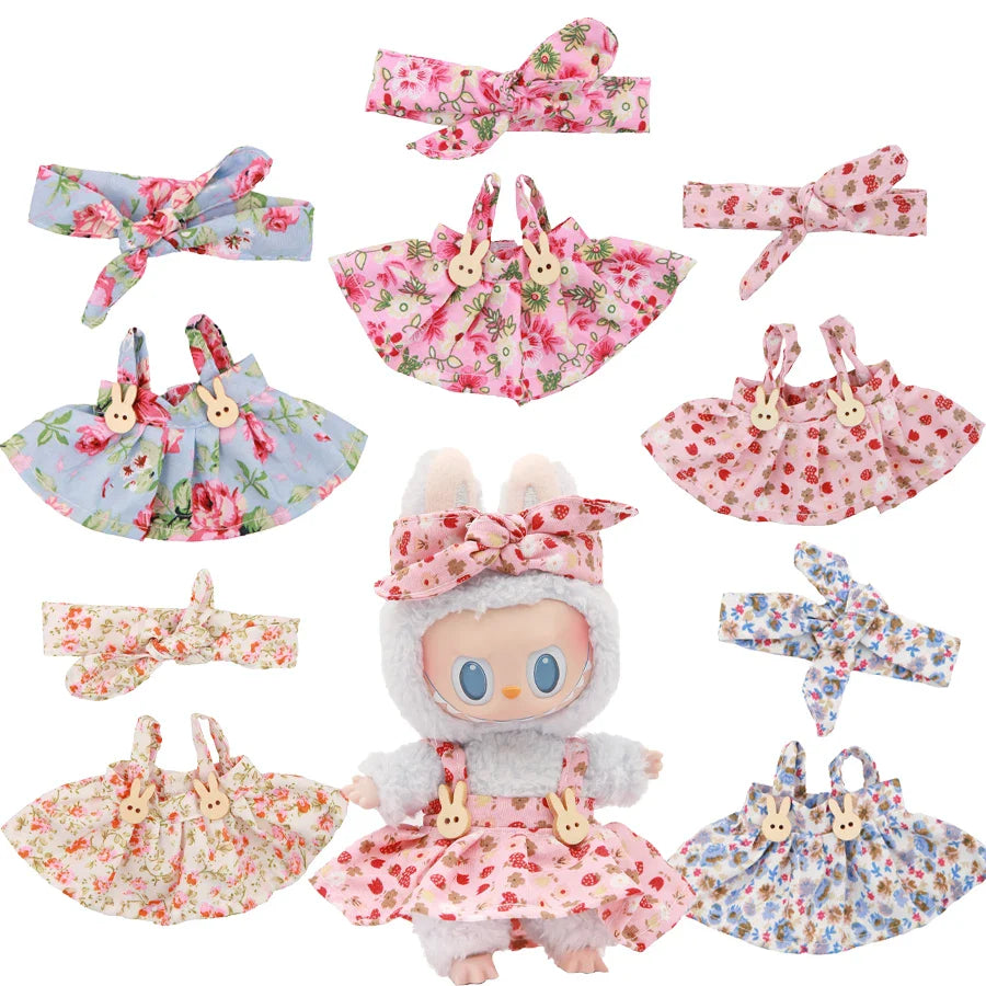 Labubu Skirt & Charm Set