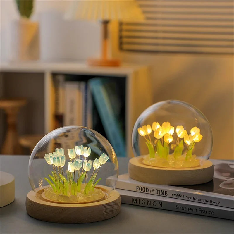 DIY Tulip LED Night Light