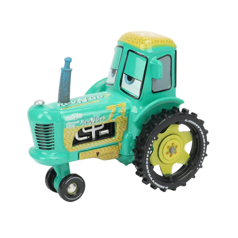 Cars Disney Pixar Cars Lightning McQueen rhapsody matador bulldozer truck Mater harvester 1:55 Diecast Metal Car Model Toy