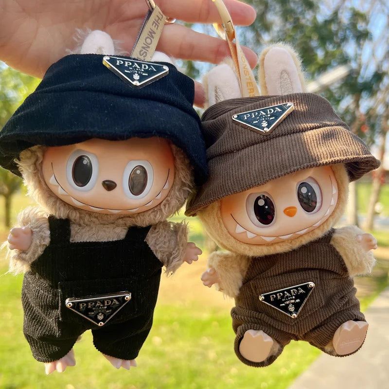 Labubu Corduroy Doll Clothing Set