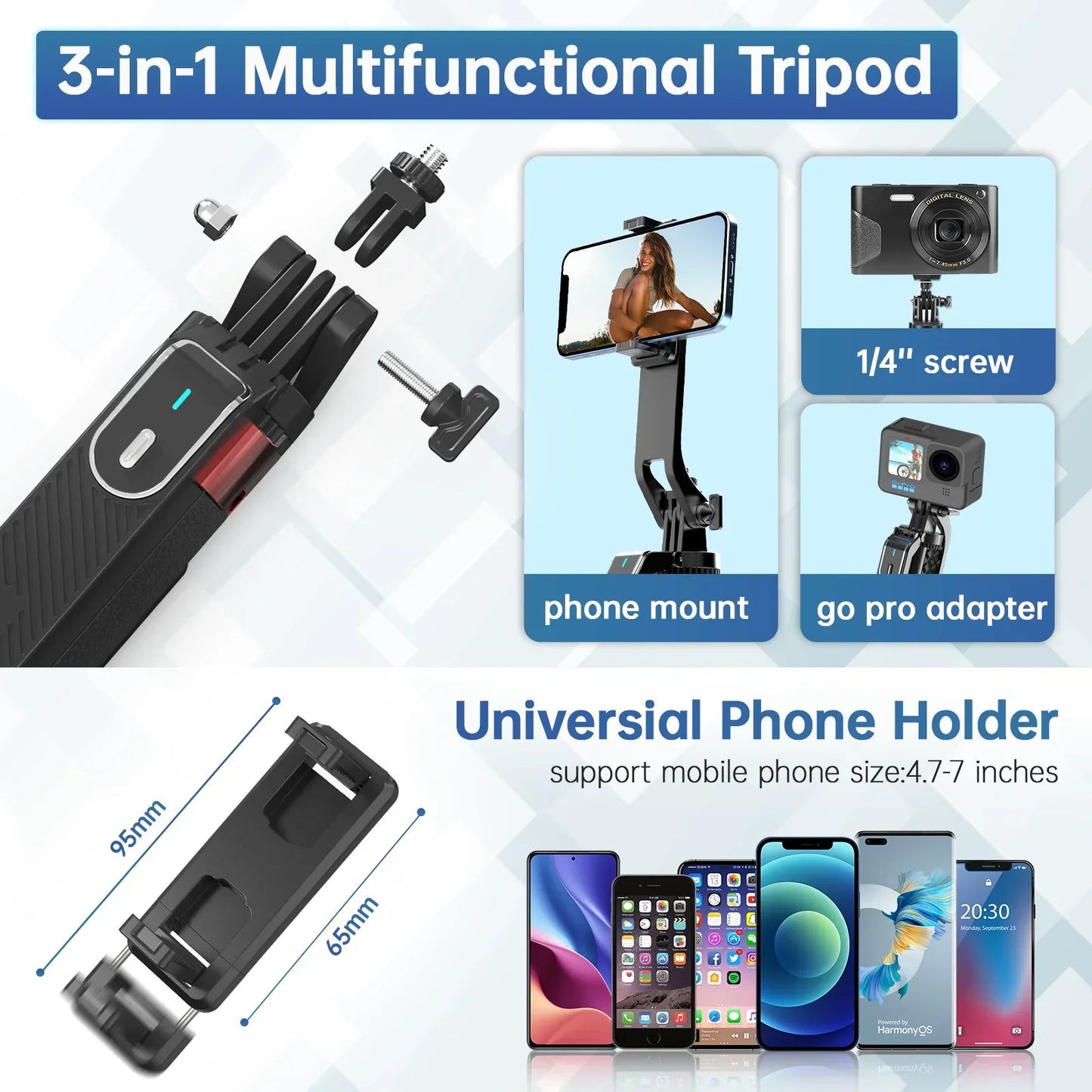 Ulanzi MA09 Selfie Stick Tripod
