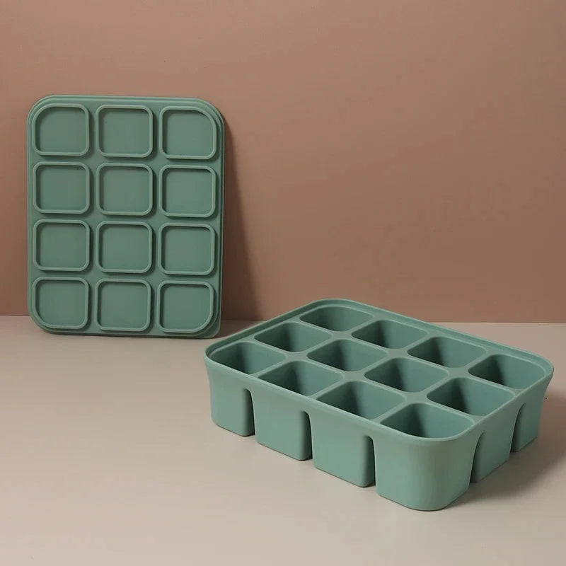 12-Grid Silicone Ice Cube Tray