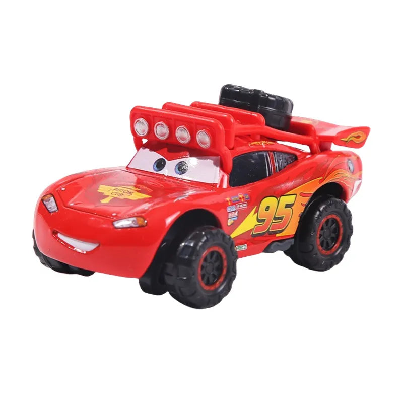 Cars Disney Pixar Cars Lightning McQueen rhapsody matador bulldozer truck Mater harvester 1:55 Diecast Metal Car Model Toy