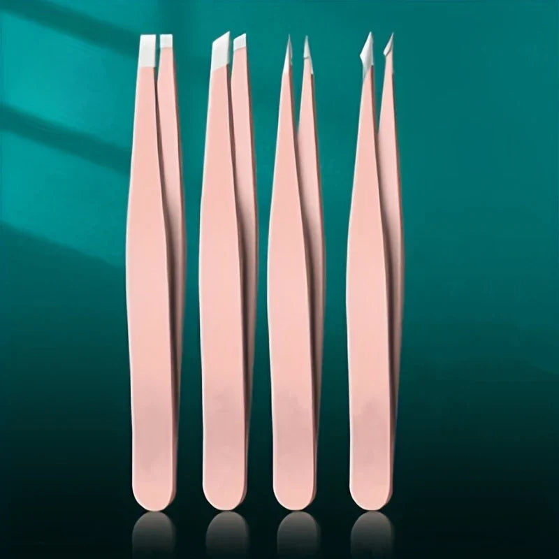 Ouriner 4-Piece Tweezers Set