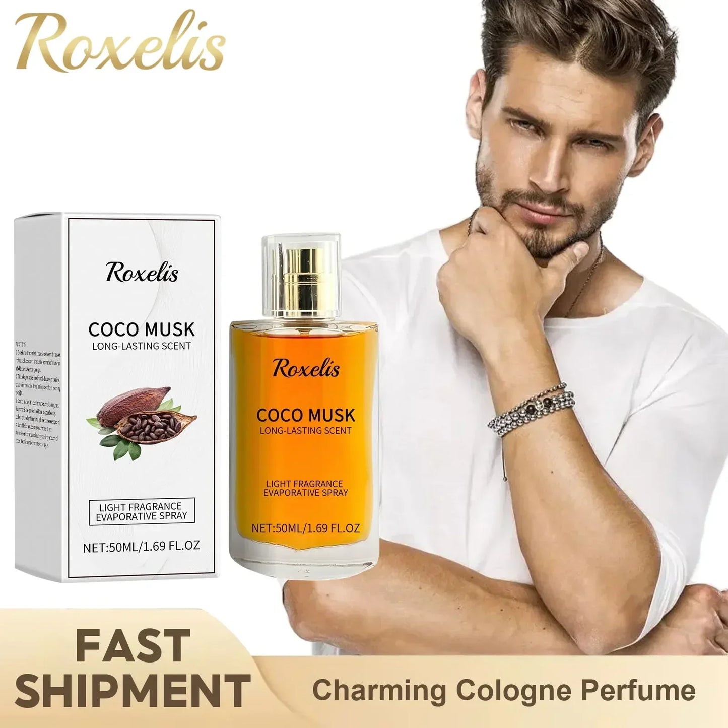Men's Perfume | Sandalwood & Coffee Scent