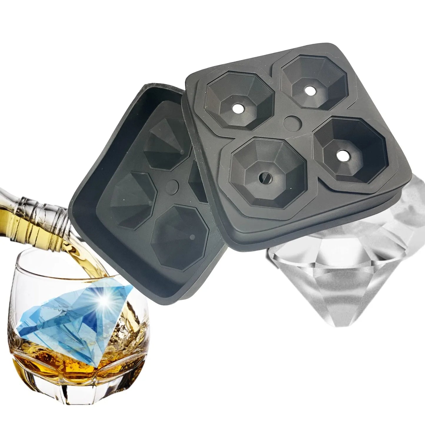 Silicone Easy Release Ice Tray