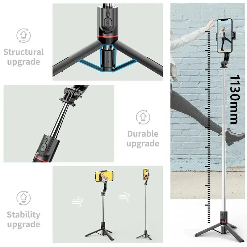 Wireless Bluetooth Selfie Tripod