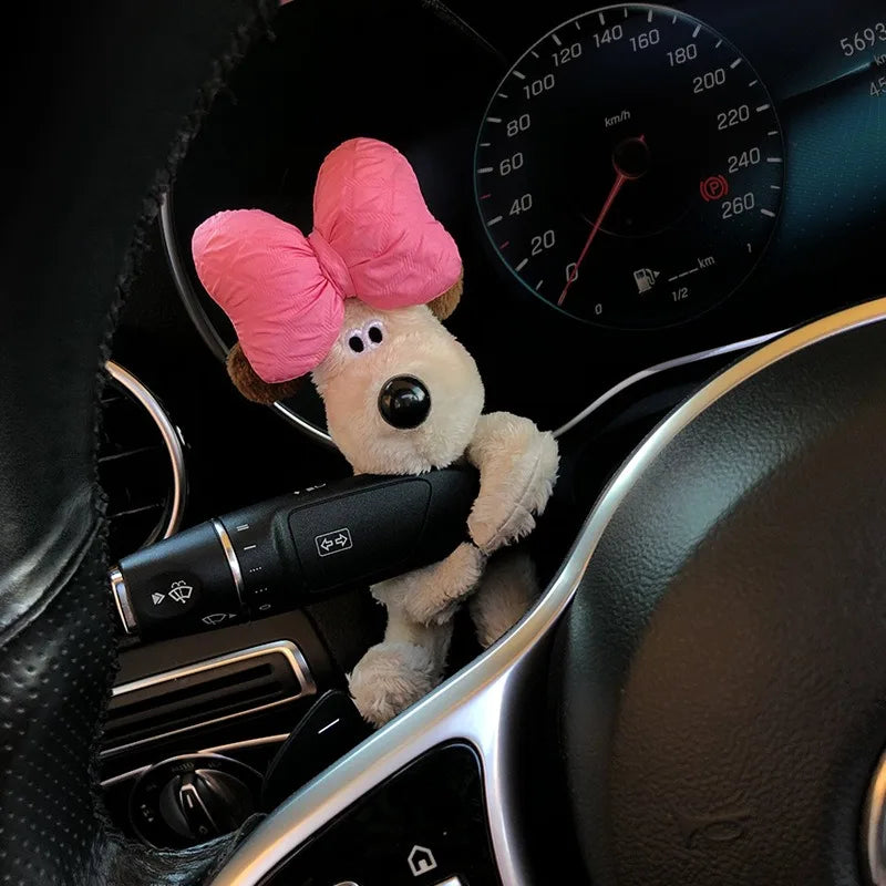 Kawaii Plush Puppy Car Ornaments