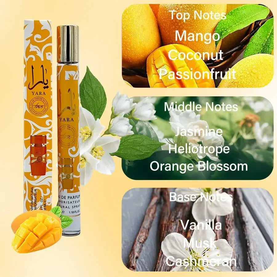 Yara Arabian Perfume Long-Lasting Fragrance Men & Women