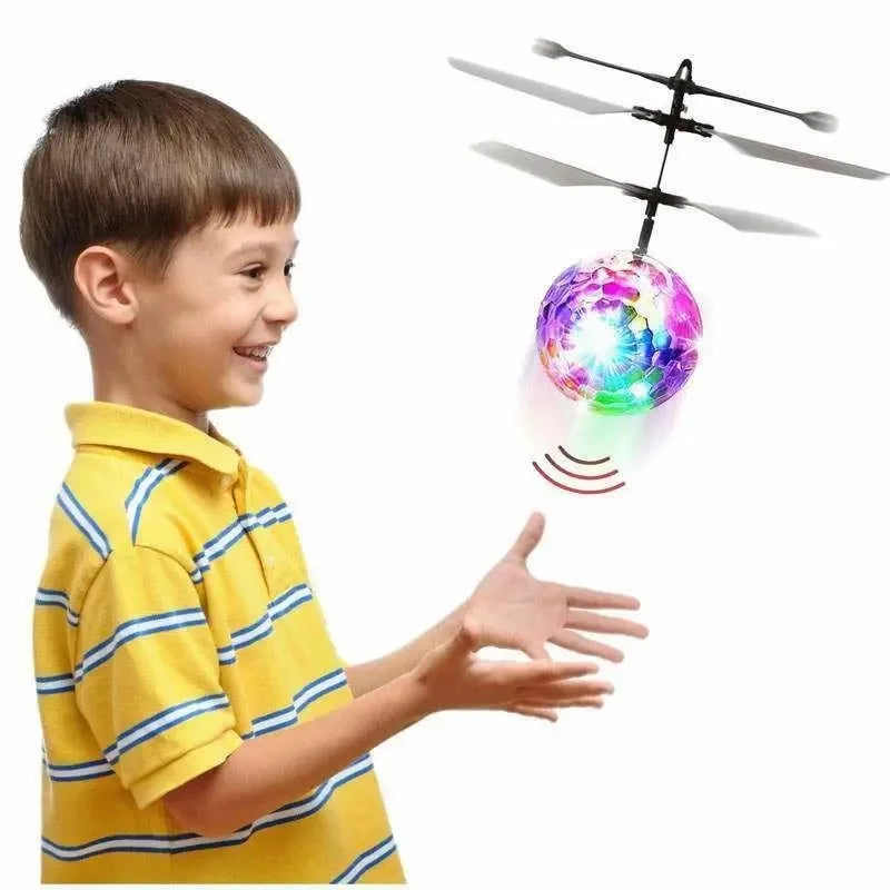 LED Flying Crystal Ball Toy