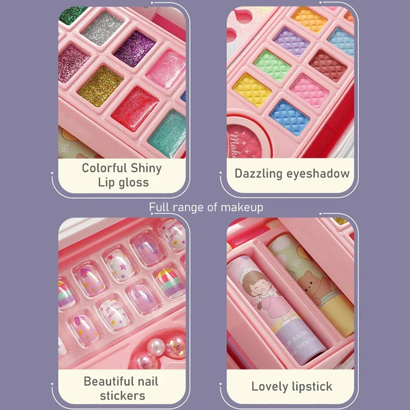 Kids 49-Pcs Washable Makeup Kit