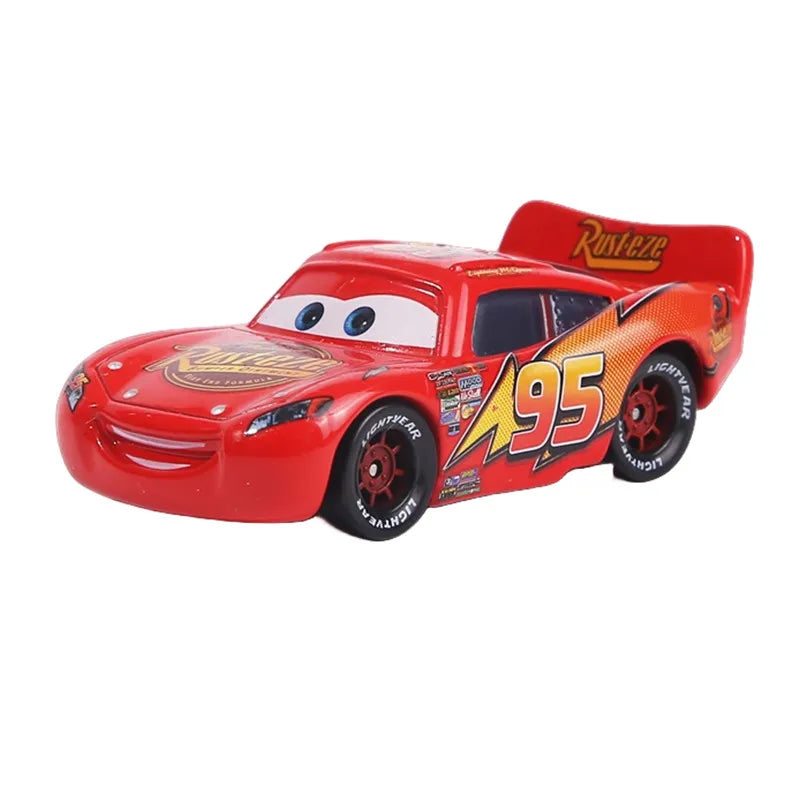 Cars Disney Pixar Cars Lightning McQueen rhapsody matador bulldozer truck Mater harvester 1:55 Diecast Metal Car Model Toy
