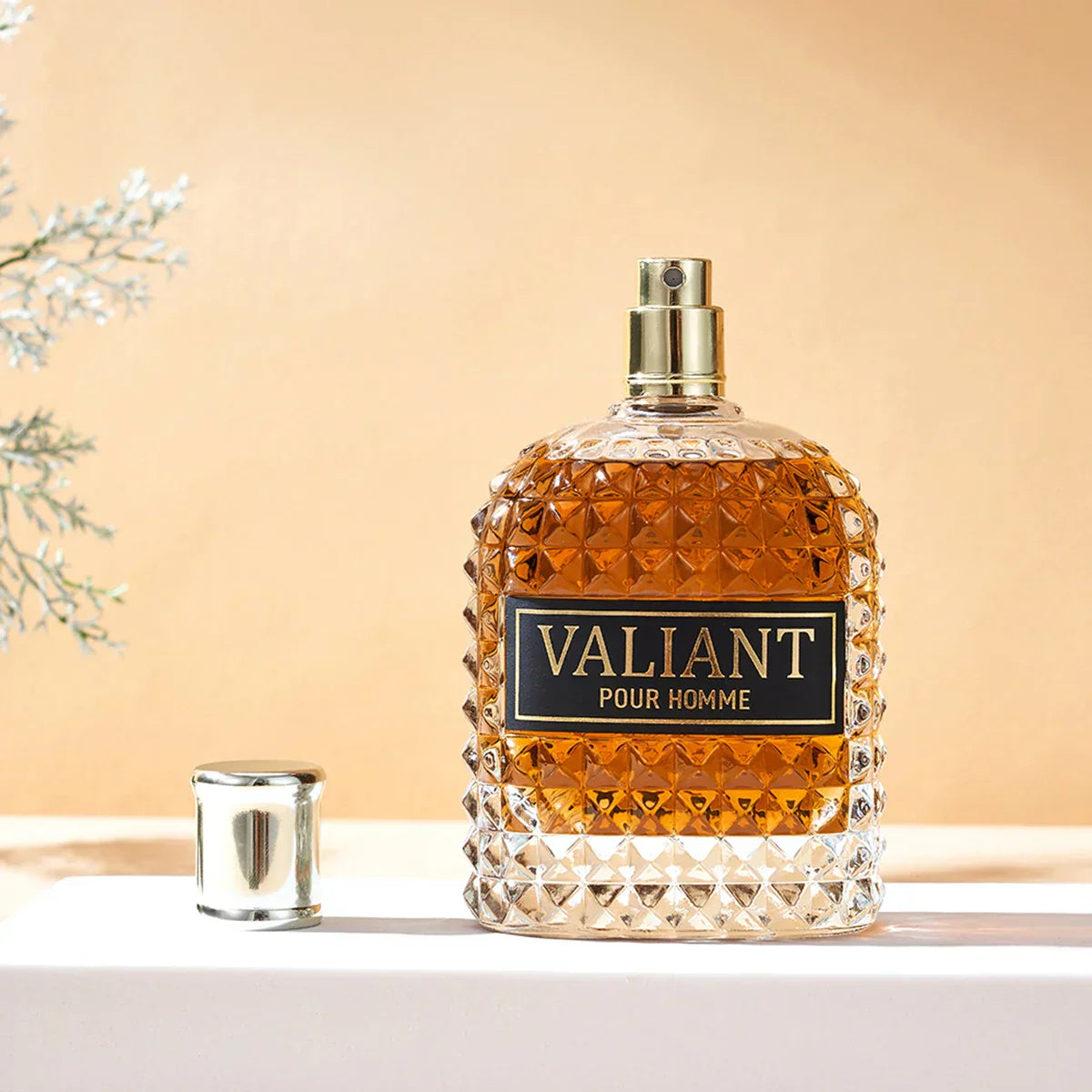 Men's Leather Perfume – Woody & Spicy Scent