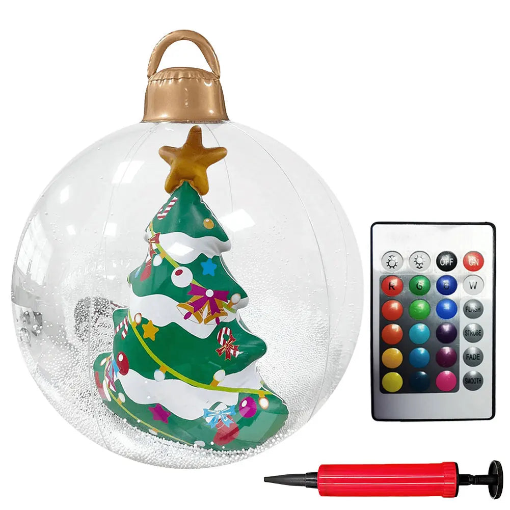 24-Inch Inflatable Christmas Ball
