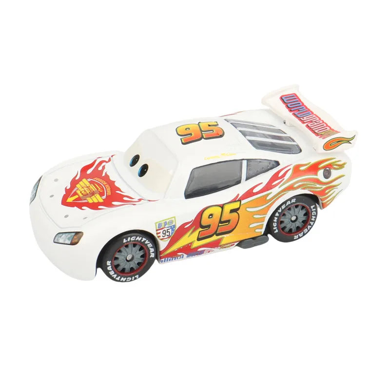 Cars Disney Pixar Cars Lightning McQueen rhapsody matador bulldozer truck Mater harvester 1:55 Diecast Metal Car Model Toy