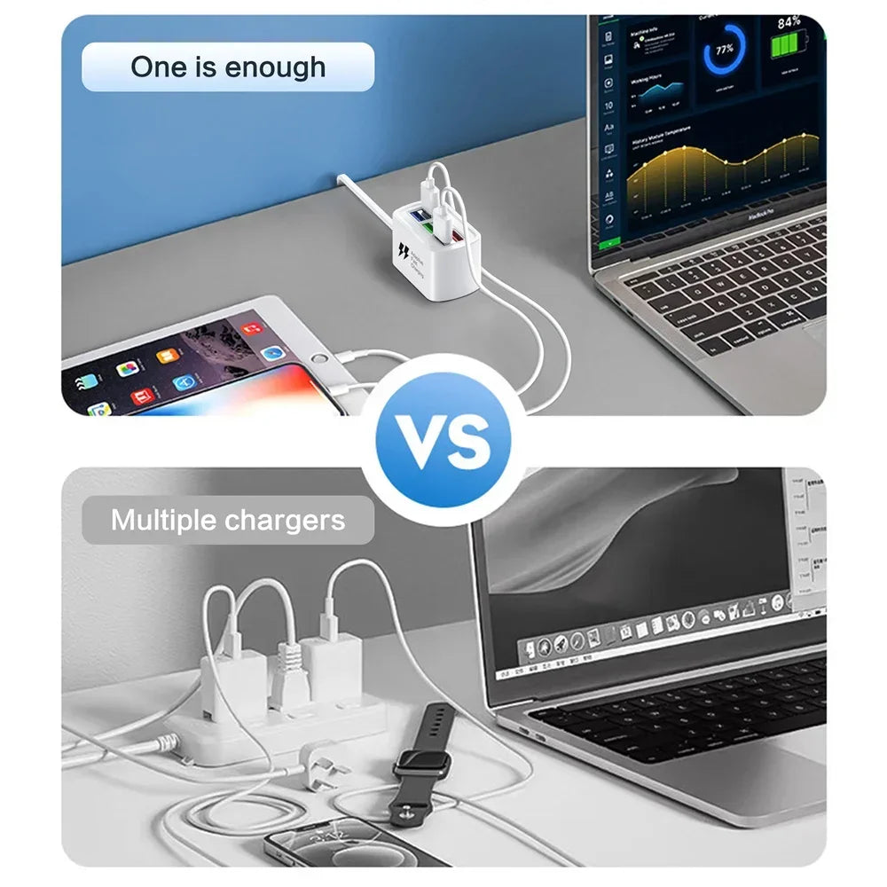 Fast USB Charger 6-in-1