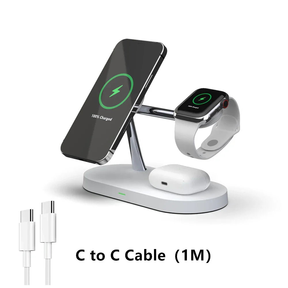 TIMESS 3-in-1 Wireless Charging Stand