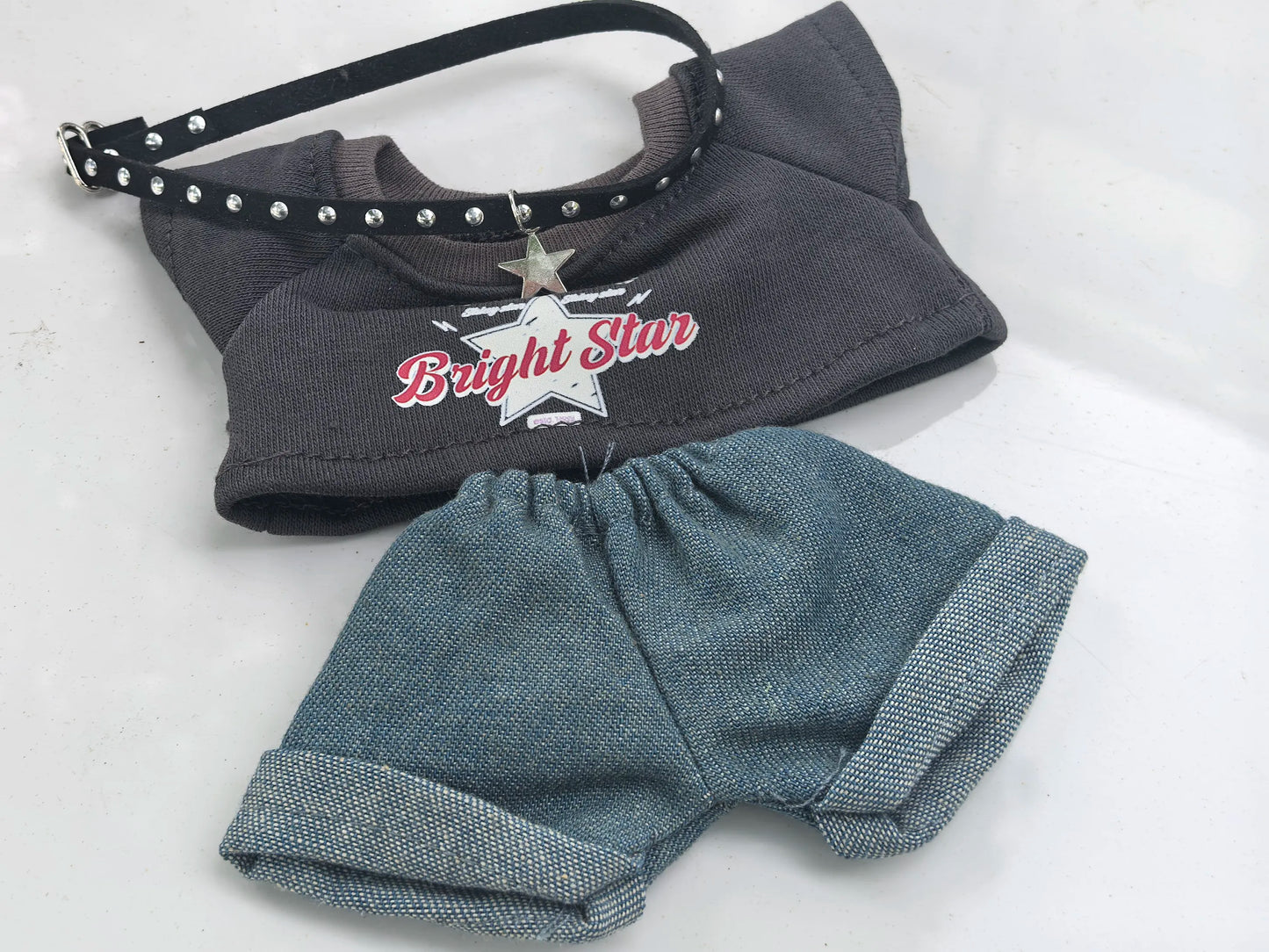 JUMEET Labubu Macaron Doll Outfit Set