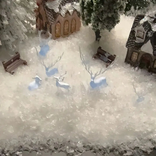 Fluffy Instant Snow Powder DIY Polymer Fake Snow Artificial Snowflakes for Slime Charms Kids Winter Christmas Holiday Decor