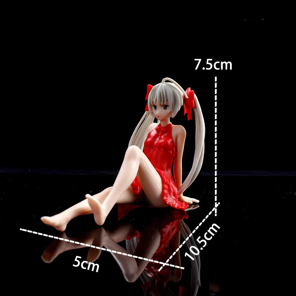 Sailor Moon Figure Anime Cartoon Jupiter Makoto Venus Minako Tsukino Rabbit Doll Toy Little Princess Cake Decoration Ornaments