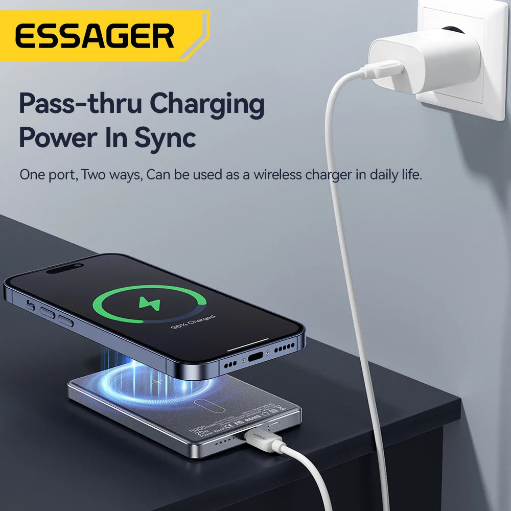Essager 5000mAh Magnetic Power Bank